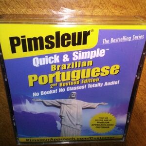 Pimsleur Quick & Simple Brazilian Portuguese Audio Course 2nd Rev. Ed. CD Sealed